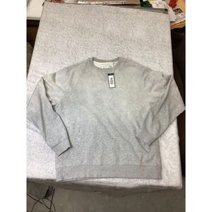 Alpine Design Mens XL French‎ Terry Crewneck Sweatshirt Medium Gray  NWT.